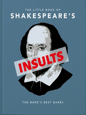 cover image of The Little Book of Shakespeare's Insults